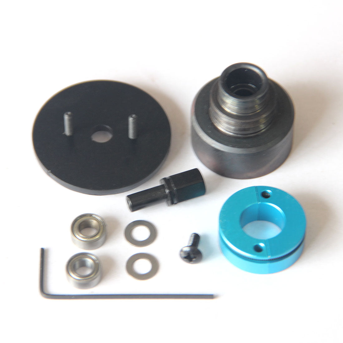 Double V Slot Belt Pulley Clutch Assembly Kit for Toyan FS-L200 Two-cylinder Four-stroke Methanol Engine Model - Firspet