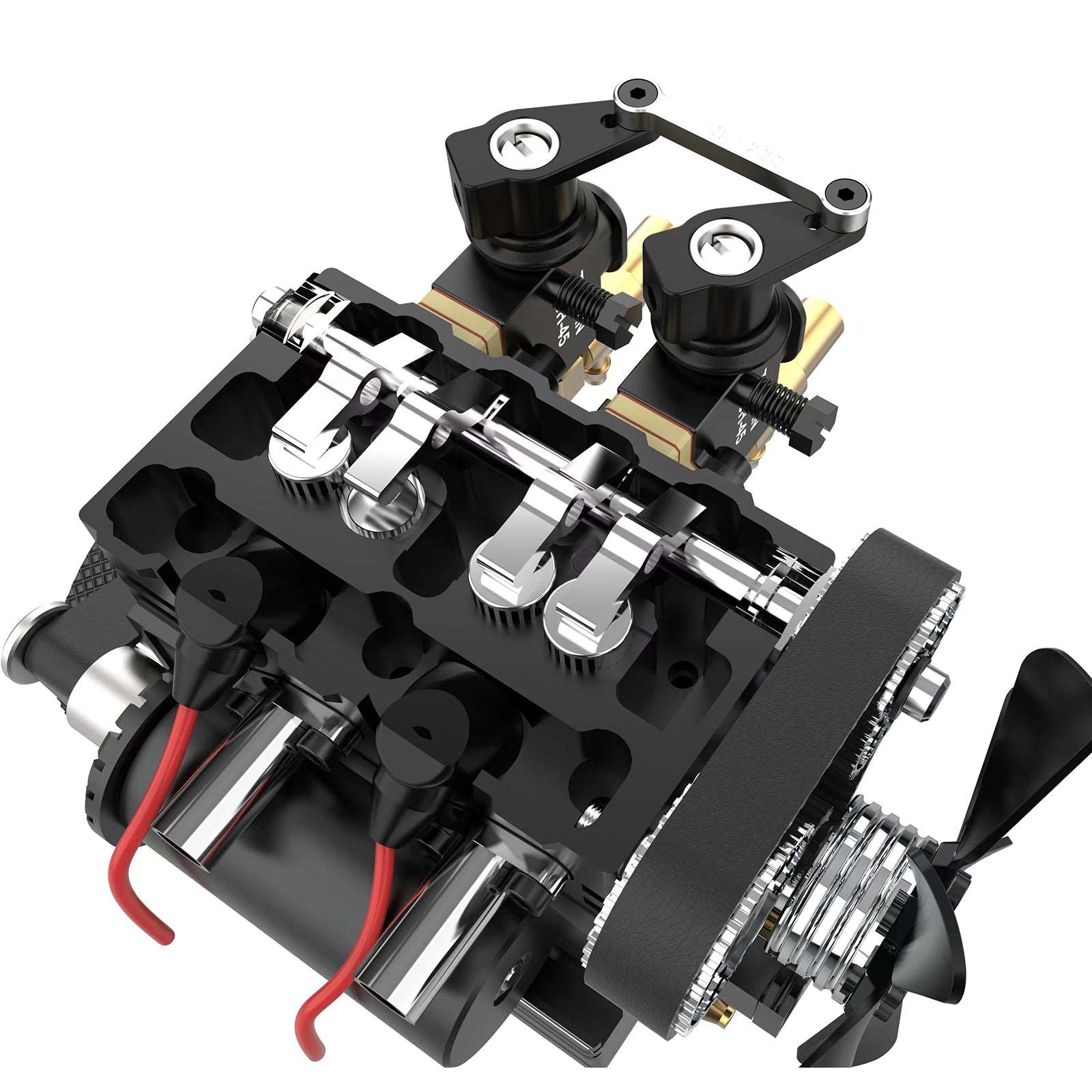 TOYAN FS-L200 Engine 2 Cylinders 4 Stroke Engine Model Kit - Build Your Own Engine that Works