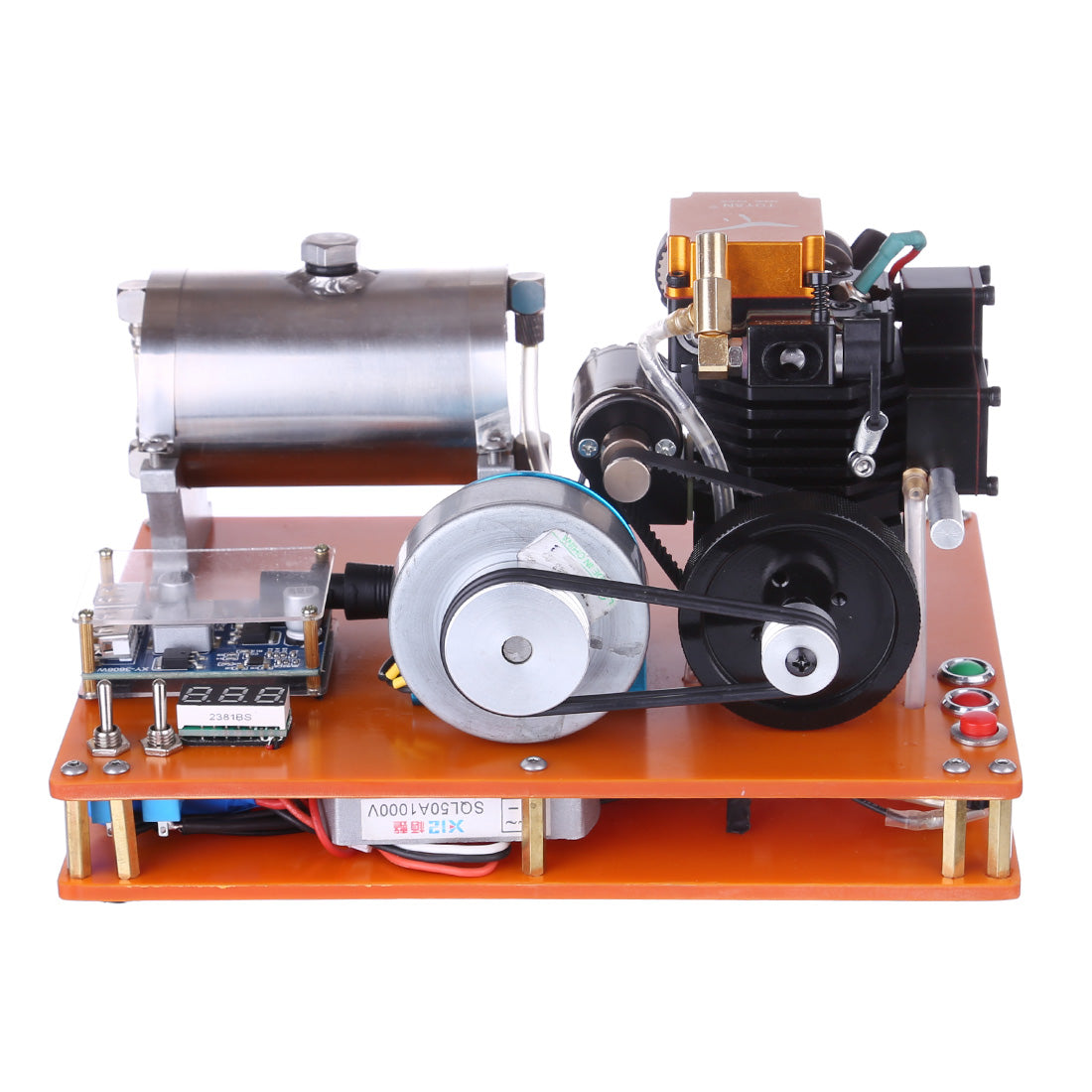 Toyan FS-S100 4 Stroke Methanol Engine 12V DIY Electric Generator Science Toy - Enginediy - Firspet