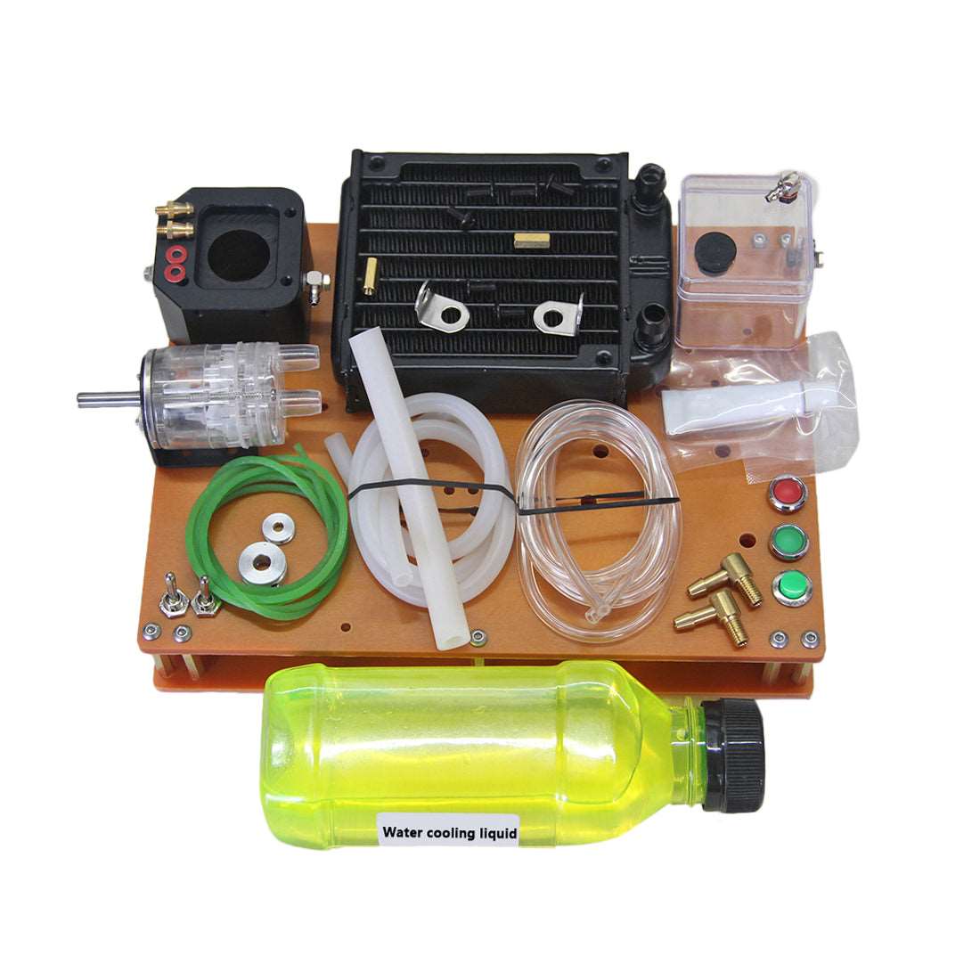 DIY Water Cooling Kit for Toyan Methanol Engine Model (No Engine)