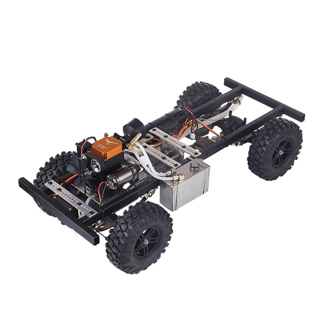 1/10 Toyan Engine install in RC Car Kit Set - Start Toyan Engine FS-S100 from Remote Controller