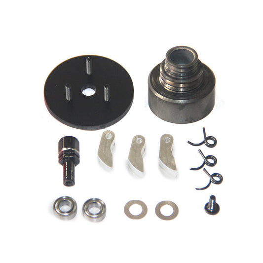 Double V Slot Pulley Clutch Assembly RC Model Ship Upgrade Parts for TOYAN FS-L400 Inline Four-cylinder 4-stroke Water-cooled Nitro Engine Model - Firspet