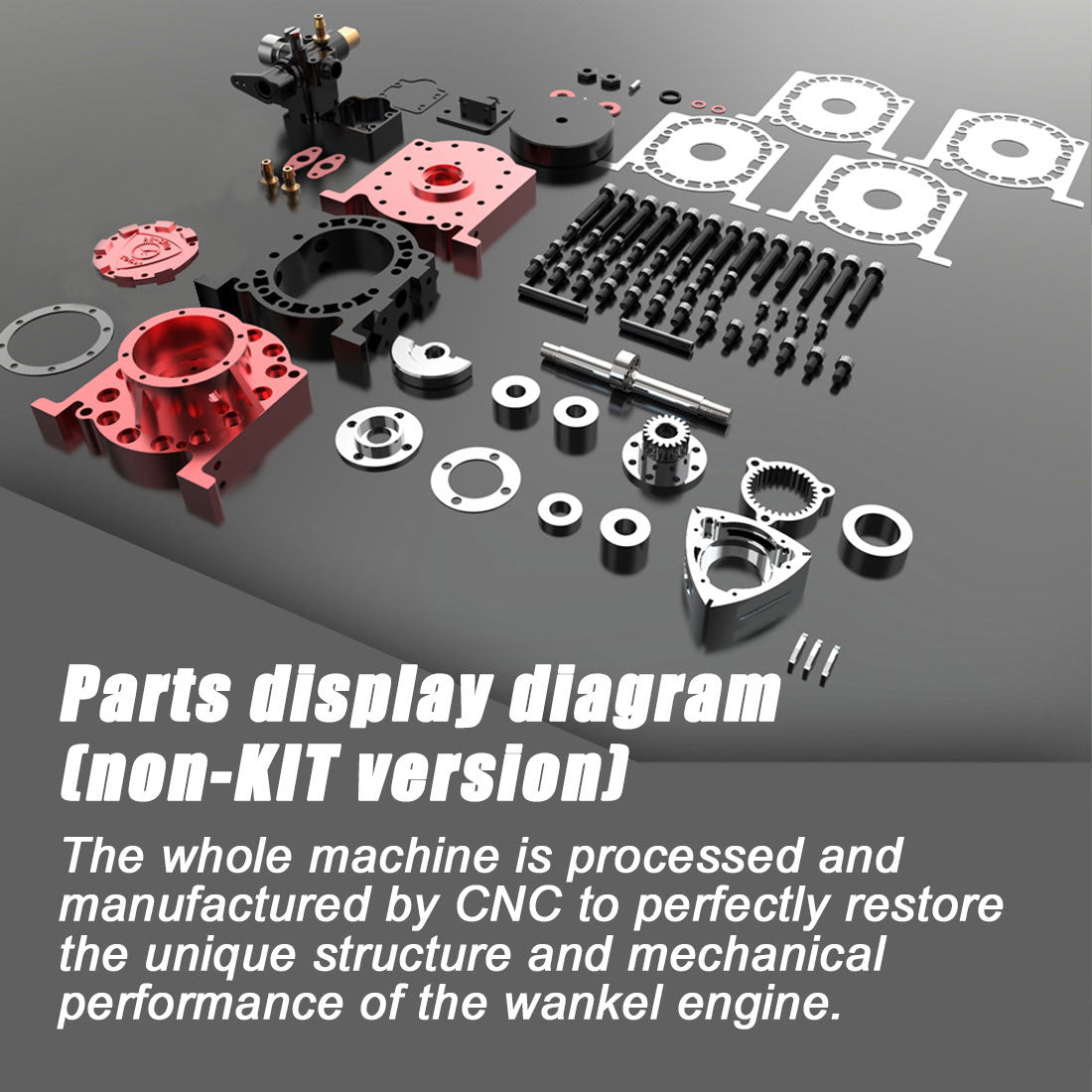 TOYAN Rotor Engine Wankel Rotary Engine Model - Firspet