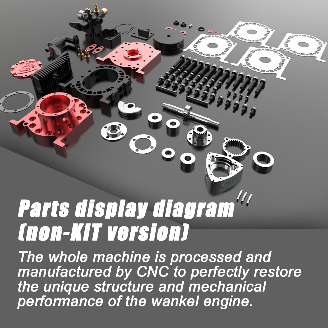 TOYAN Rotor Engine Wankel Rotary Engine Model - Firspet