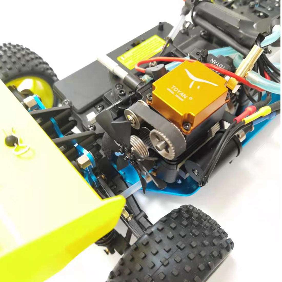 1:10 2.4G 4WD RC Off-road Fuel Powered Vehicle with TOYAN FS-S100A Nitro Engine - RTR - Firspet