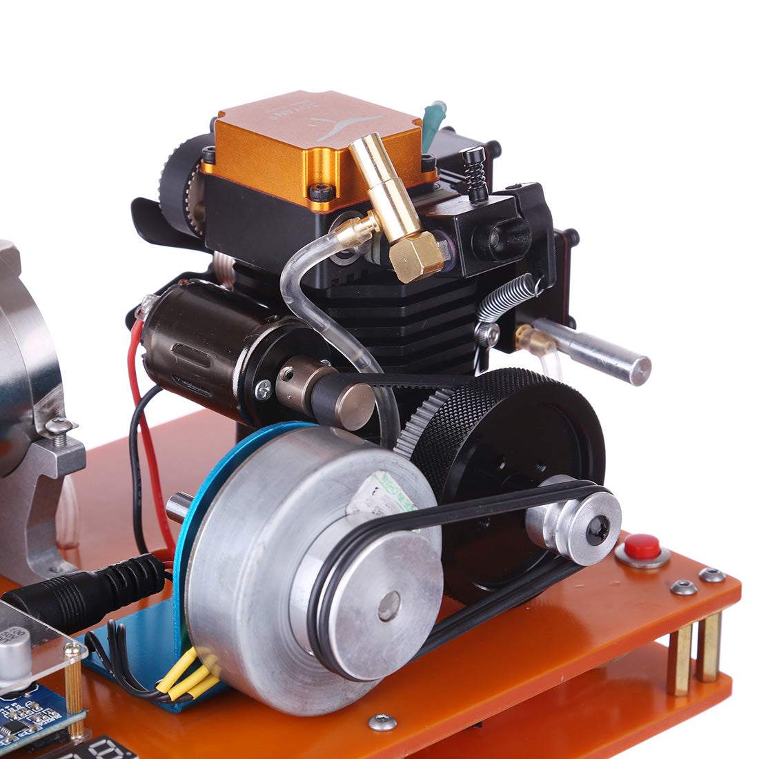 Toyan FS-S100 4 Stroke Methanol Engine 12V DIY Electric Generator Science Toy - Enginediy - Firspet