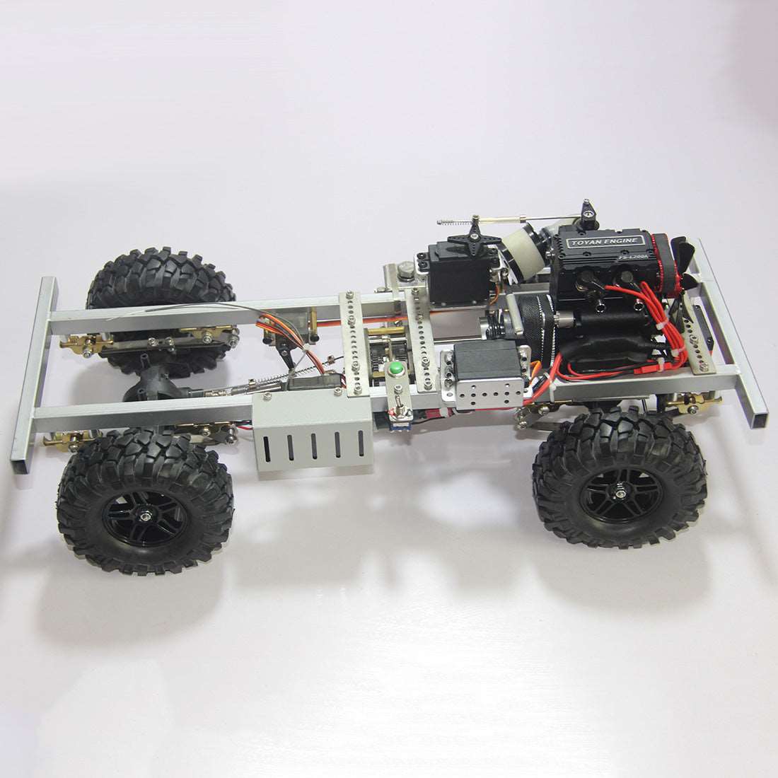 1/10 RC Car 2.4G 4WD Off-road Vehicle with TOYAN Double-cylinder Engine - RTR Version - Firspet