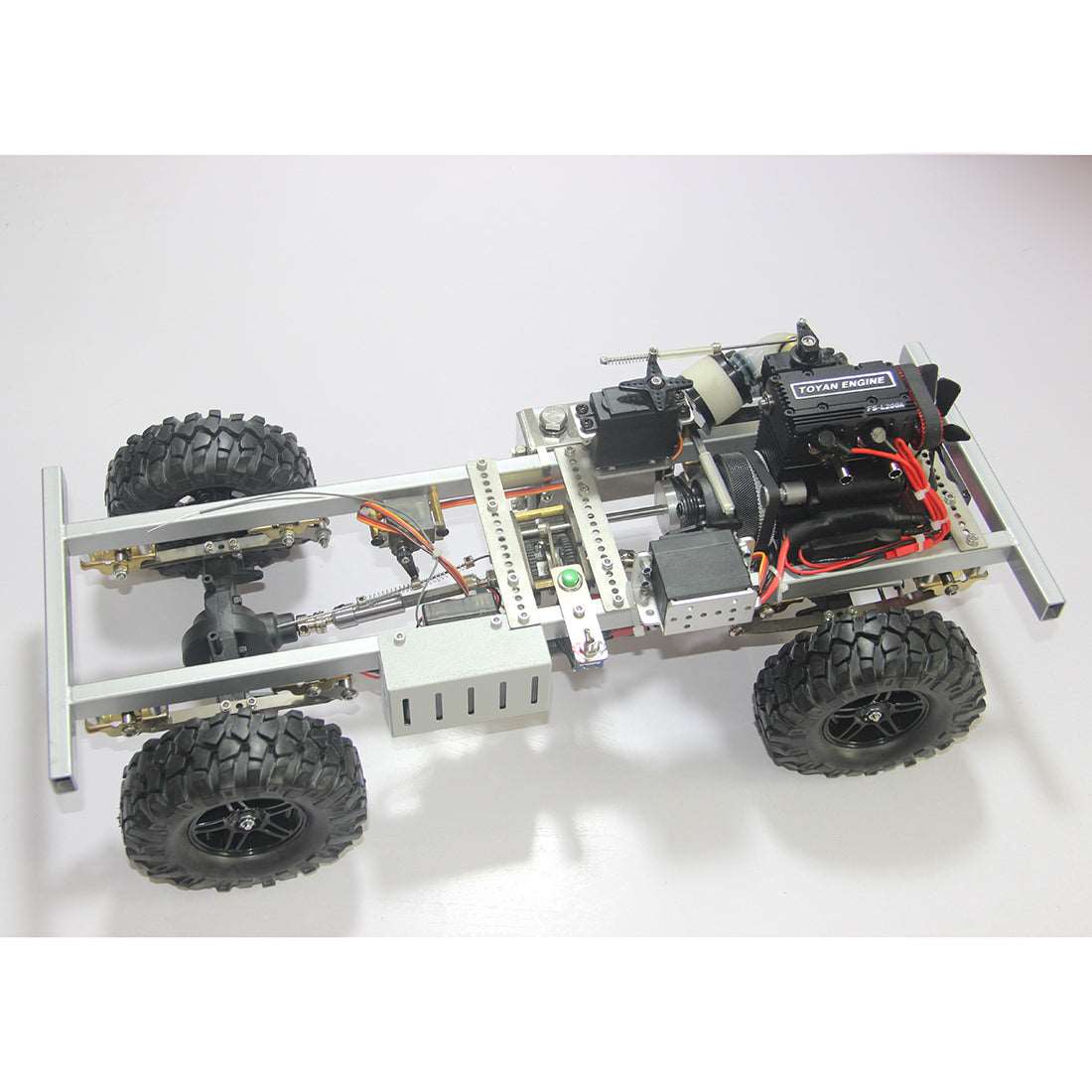 1/10 RC Car 2.4G 4WD Off-road Vehicle with TOYAN Double-cylinder Engine - RTR Version - Firspet