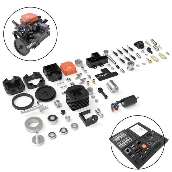 TOYAN Engine DIY 4 Stroke RC Model Engine Kit - Build Your Own RC Engine