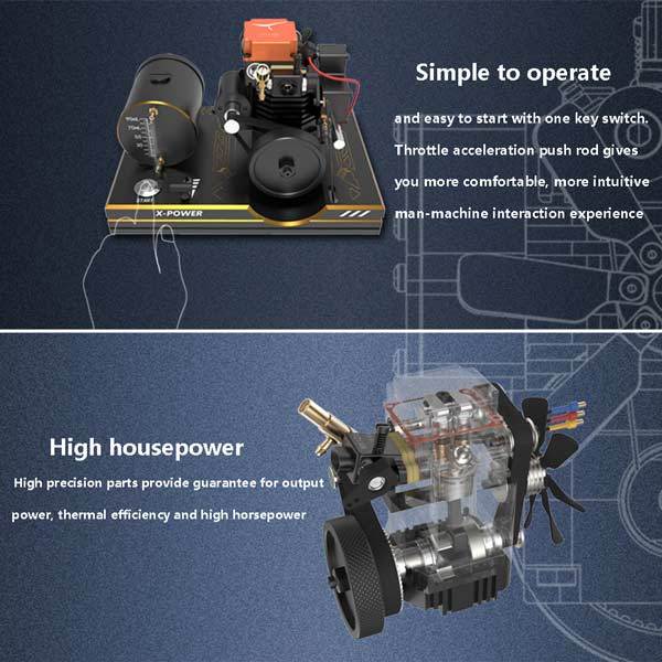 TOYAN Engine DIY RC Model Engine Kit - Build Your Own RC Engine that Works