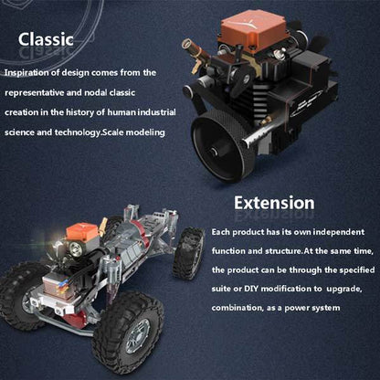 TOYAN Engine 4 Stroke RC Nitro Engine Model Kit - Build Your Engine That Works