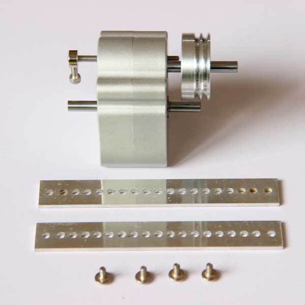 Upgrade Sealed Gearbox with Pulley Modify Kit for Toyan Engine in RC Car - Firspet