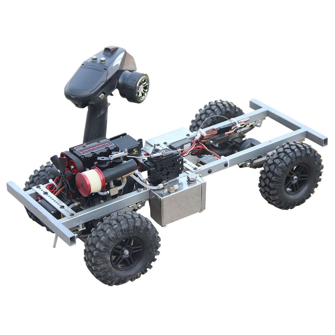 1: 10 2.4G 4CH Nitro RC Car Off-road Crawler Vehicle with TOYAN FS-L200 Inline 2-cylinder 4-Stroke Engine - RTR Version - Firspet