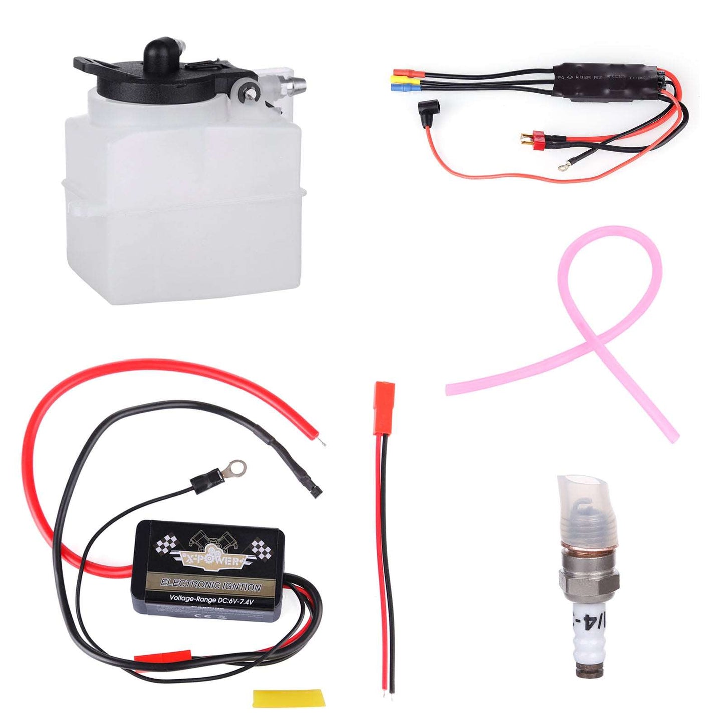 Ignition Start Kit for TOYAN FS-S100G 4 Stroke RC Engine Four Stroke Gasoline Engine Kit (SKU: 33ED2726117) - Firspet