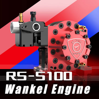 TOYAN RS-S100 Single Rotor Wankel Rotary Engine Model Water-cooled - Firspet