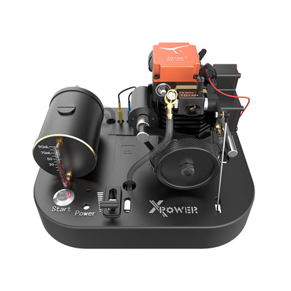 Toyan Engine Base Mount for FS-S100 FS-S100G Full Metal Bracket with Tank, Battery Box, One Key Start Button, ect.