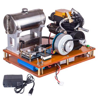 Toyan FS-S100G 4 Stroke Gasoline Engine 12V DIY Electric Generator Science Toy - Enginediy