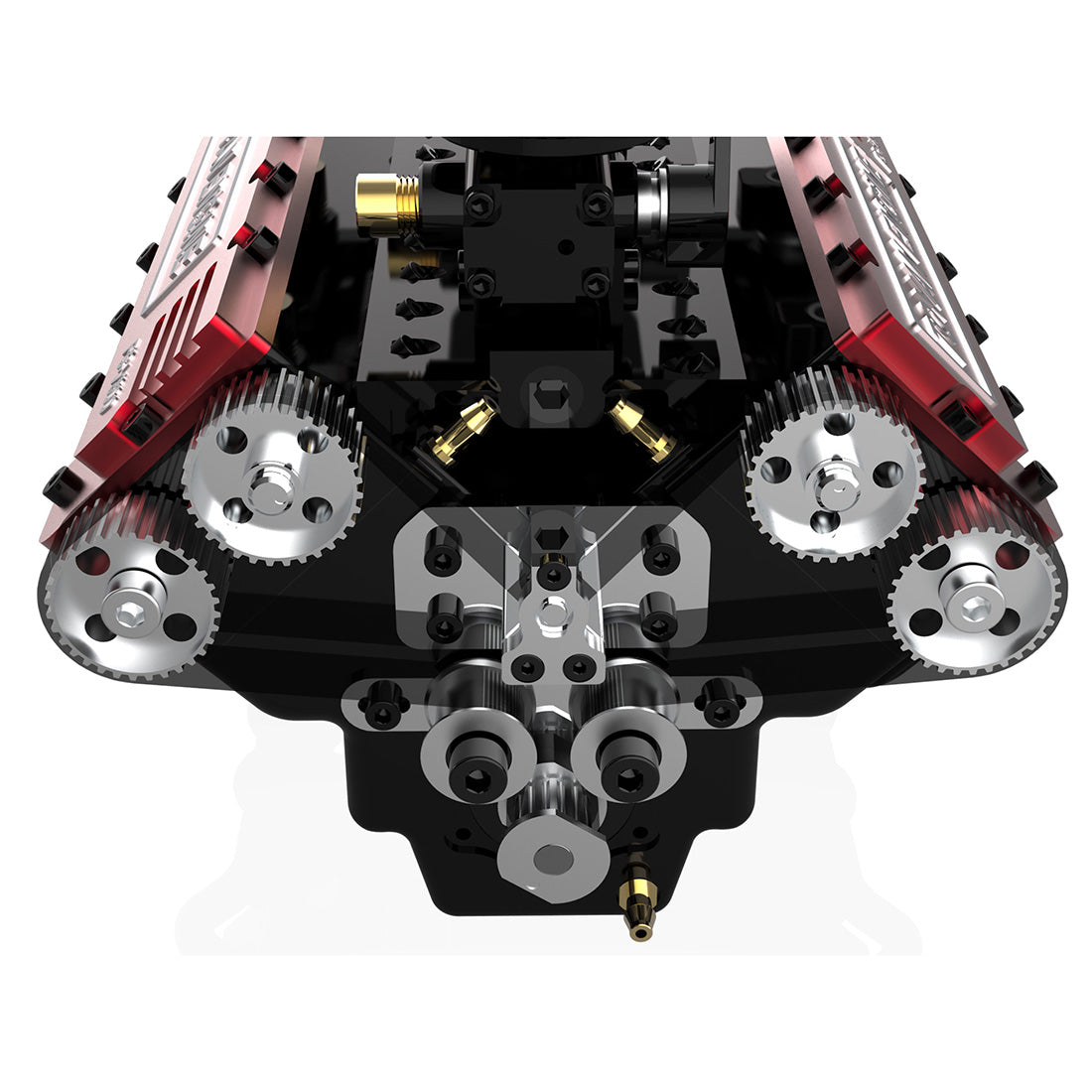 TOYAN V8 Engine FS-V800 28cc Nitro Engine - Build Your Own V8 Engine - V8 Engine Model Kit That Works - Firspet